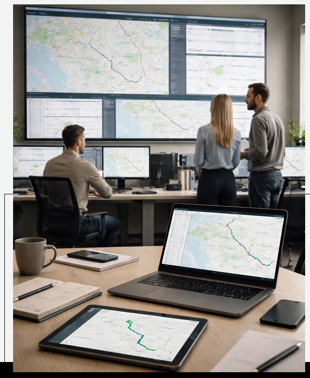 Трекинг грузов и Fleet Management, мониторинг автопарка в Сосновоборске