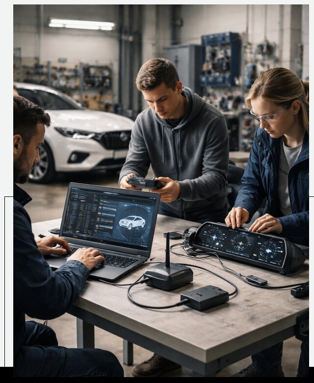 Разработка Connected Car и ПО для автопрома в Сосновоборске