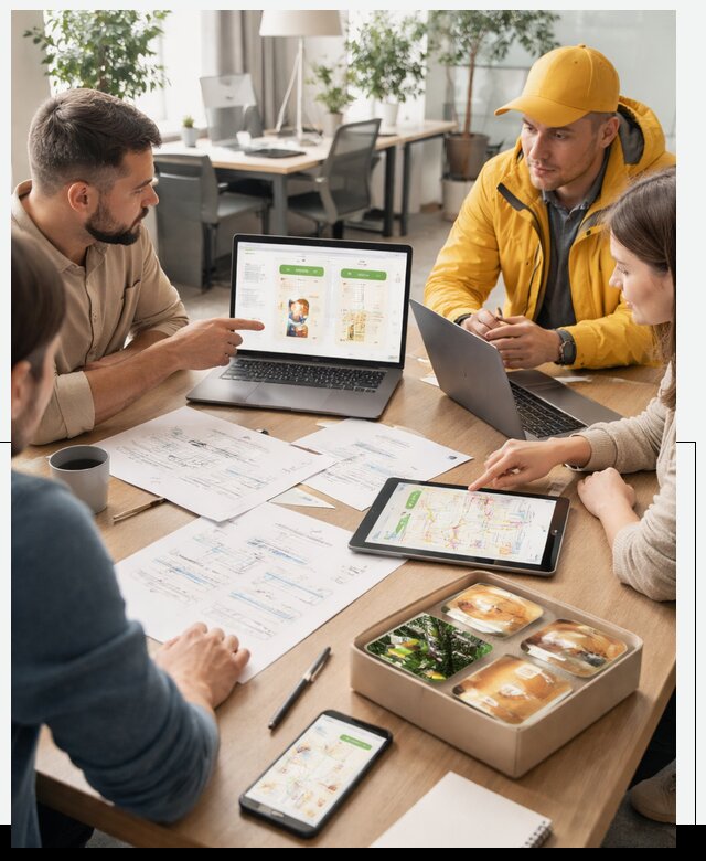 Разработка агрегатора доставки еды в Сосновоборске от 15518 р., АвикейСсб