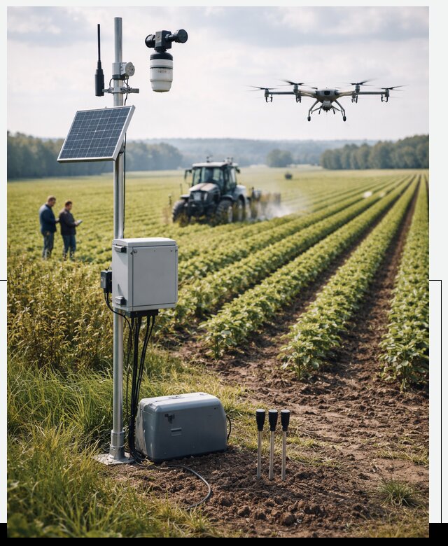 Разработка IoT мониторинга полей в Сосновоборске от 8793 р. | АвикейСсб